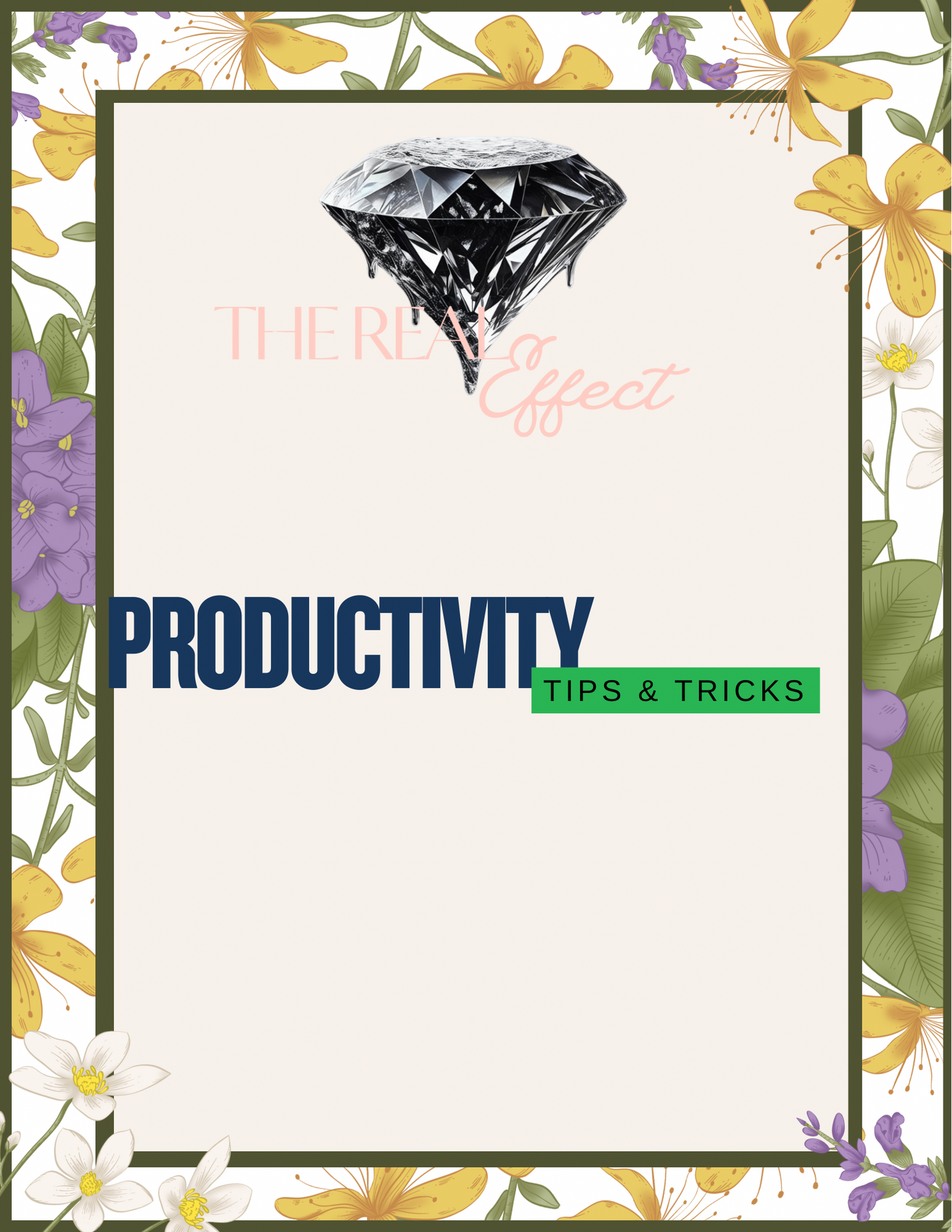 Free Productivity Cheat Sheet